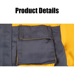 20% katoen industriële hoge zichtbaarheid reflecterende veiligheidsoverall werkkleding overall - Product Image 5