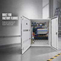 Armoire de distribution d'énergie triphasée 200A, équipement de distribution d'énergie industriel complet pour les lignes de production d'atelier