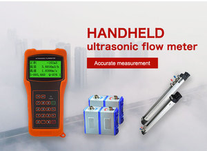 Bán Hot LCD hiển thị tiêu thụ điện năng thấp kẹp dầu nhiên liệu trên loại cầm tay xách tay siêu âm lưu lượng kế - Product Image 2