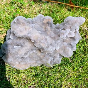 500-700g prix de gros pierre naturelle minérale Druzy brillant sphalérite pierre brute spécimen de cristal de guérison pour la décoration - Product Image 6