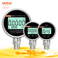 Manomètre numérique Moray ME465P OEM OBM BT avec stockage de données, haute précision 0,05 %, affichage 5 chiffres, indicateurs de pression d'air