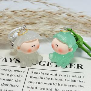 Llavero Luminoso Creativo con Cuentas de Lilith, Accesorio Exquisito y Lindo para Bolsos, Colgante para Coche, Pequeño Regalo - Product Image 1