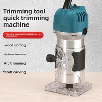 Vente directe transfrontalière Défonceuse électrique 220V Défonceuse 110V Machine à sculpter le bois Machine à percer Outils électriques