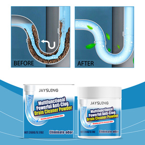 Limpiador de inodoros domésticos y fregaderos de cocina Polvo de desbloqueo de tuberías para drenaje y plomería Eficaz en tuberías obstruidas - Product Image 4