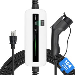 Nouveau <span class=keywords><strong>chargeur</strong></span> EV CCS2 de niveau 1 7 kW 32 A <span class=keywords><strong>Morec</strong></span> 15 A 200-220 V NEMA5-15P Câble de charge EV - Product Image 1