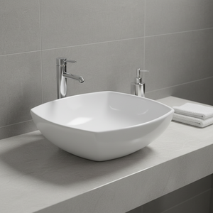 Lavabos en porcelaine d'hôtel de sécurité professionnelle <span class=keywords><strong>lavabo</strong></span> de comptoir de salle de bain moderne <span class=keywords><strong>lavabo</strong></span> d'art pour douches baignoires - Product Image 1