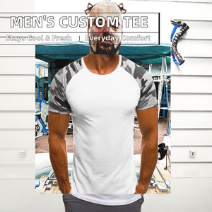 T-shirts décontractés en toile unie pour hommes, légers, respirants, vierges, de qualité supérieure, en promotion, avec le meilleur service OEM 2026 - Product Image 2