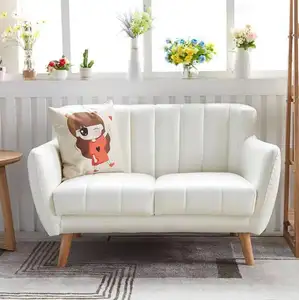 Sofa Ruang Tamu Hemat Ruang Modern Sofa Kecil Nyaman Populer Kursi Lengan Sederhana dan Nyaman untuk Grosir