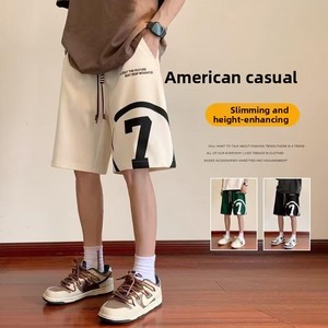 Nouveauté été Short de sport décontracté pour homme, <span class=keywords><strong>grande</strong></span> <span class=keywords><strong>taille</strong></span>, coupe ample, polyvalent, style américain, pour la plage et le basketball - Product Image 2