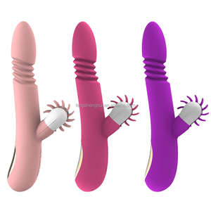 Vibromasseur télescopique pour femmes, USB, suceur de <span class=keywords><strong>Clitoris</strong></span>, jouets sexuels, masturbateur féminin, Sex Shop - Product Image 1