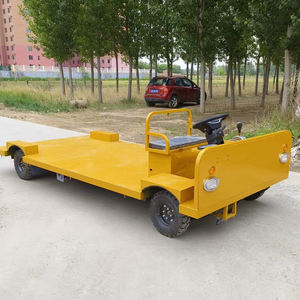 รถบรรทุกไฟฟ้าแบบแบนสี่ล้อ ดีไซน์เฉพาะตัว สำหรับขนส่งโลจิสติกส์ ยอดขายดีอันดับต้นๆ รถขนย้ายไฟฟ้าอเนกประสงค์ ยินดีต้อนรับ - Product Image 1