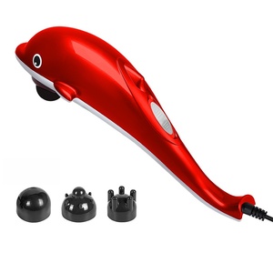 OEM ODM Multifunktionaler Elektrischer Handmassagehammer in Delfinform für Nacken, Taille, Schulter und Ganzkörper-Entspannung - Product Image 3