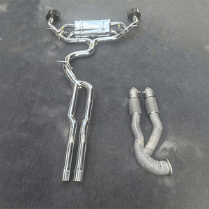 Système d'échappement Catback avec silencieux et valve pour <span class=keywords><strong>Audi</strong></span> <span class=keywords><strong>RS3</strong></span> RS5 B9.5 berline <span class=keywords><strong>2019</strong></span> 2021 2022 - <span class=keywords><strong>Prix</strong></span> usine. - Product Image 3