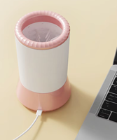 Nettoyeur de pattes manuel pour petits animaux, écologique, masseur automatique pour pattes d'animaux, pour salle de bain, en ABS et silicone, vente en gros