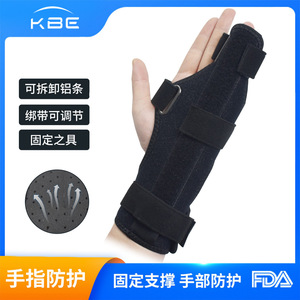 อุปกรณ์พยุงนิ้วมือและข้อมือ Bde Heal ขนาด SMLXL สีดำ ทำจากผ้าสแปนเด็กซ์ ช่วยพยุงข้อต่อ สำหรับผู้ใหญ่ ใช้เพื่อสุขภาพและการนวด - Product Image 5