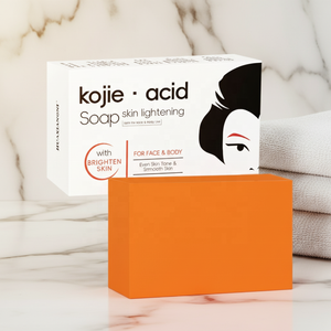 Savon Solide à l'Acide Kojique et à la Vitamine C Prof.ding, Ingrédients Minéraux, Effet Éclaircissant et Nettoyant - Product Image 1