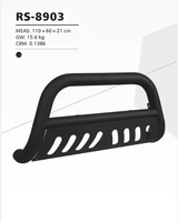 3inch Bull Bar for 09-18 Dodge Ram 1500 /2019-2022 Ram 1500 Classic NO FIT for Ram 1500 REBEL 2015-ON Black Grille AUTO
