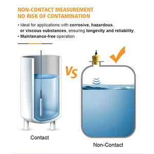 Berührungs lose Flüssigkeits fluss wassertank anzeige 80g Radar füllstand geber zur Messung des Flüssigkeits stands - Product Image 4