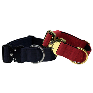 Heavy Duty Tactical <b>Dog</b> <b>Collar</b> Nylon Adjustable Metal Cobra Buckle D Ring Outdoor Training Daily Outdoor Use - Product Image 6