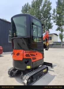 Mini-excavatrice multifonctionnelle diesel/essence de 1,2 tonne de haute qualité avec <span class=keywords><strong>broyeur</strong></span> intégré à bas prix - Product Image 4