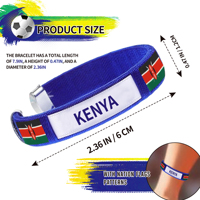 Bracelets tissés du Kenya pour encourager les événements sportifs et produits dérivés