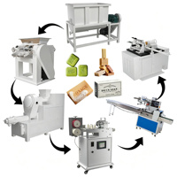 Machine à fabriquer du savon à lessive 100-500 kg/h pour les petites entreprises avec un ROI élevé
