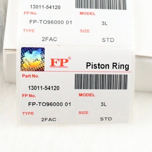 Anillo de Pistón FP para <span class=keywords><strong>Renault</strong></span> 847 C1J C2J 1.4 RAPID <span class=keywords><strong>SUPER</strong></span> TRAFIC 1.4 - Estándar y Recubrimiento DLC/PVD Personalizado Disponible 0833350000 - Product Image 5