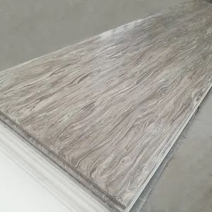 3050x760mm Artifcical حجر الصلبة سطح طاولة مطبخ مع السلس الأوردة