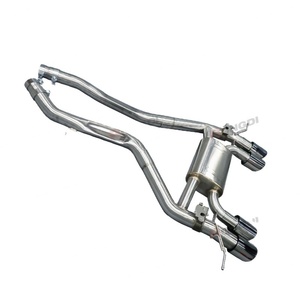 Titanium (Axleback) Cat <b>Back</b> Valved Sport Exhaust System for BMW M4 M3 G80 G82 G83 S58B30A 3.0T 2021-2024 - Product Image 1