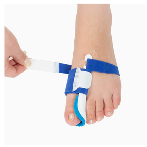 Korektor Jari Kaki Hallux Valgus Baru, Cocok untuk Pria dan Wanita, Produsen Pemisah Jari Kaki Hallux Valgus Biru. - Product Image 4