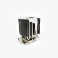 Dissipateur thermique de serveur actif 4U d'usine 3647 carré avec refroidisseur de processeur de serveur de caloduc