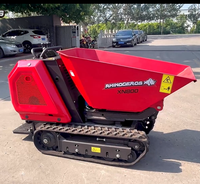 Rhinoceros XN800 0,8t Mini-Dumper Hydraulischer Gartenlader Kompakter Baustellen-Transporter