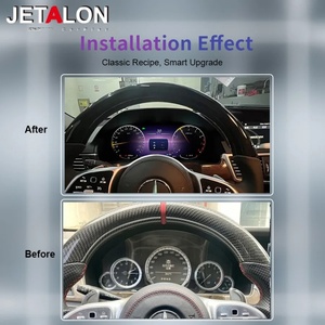 หน้าปัดดิจิตอล LCD รุ่นใหม่ Navirider สำหรับ Mercedes Benz E-Class (W212) ปี 2010-2013 พร้อมพอร์ต USB แสดงความเร็วและแผงหน้าปัด - Product Image 4