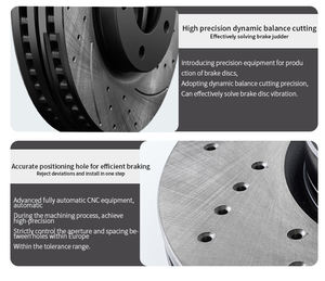 Frein de résolution silencieux secouant pièces automobiles disques de frein de voiture ROTOR de FREIN automobile pour Skoda Roomster Roomster <span class=keywords><strong>Scout</strong></span> Scala Superb - Product Image 2