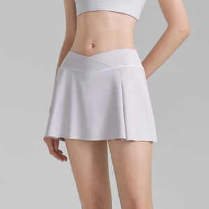 Roregal Crossウエストバンドテニススカートカスタムロゴスポーツ2-1ショートドレスゴルフスカートミニスカート - Product Image 2