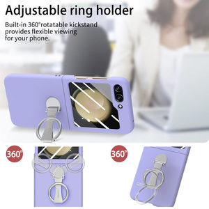 2025 nouveau modèle Motorola Razr 50 Ultra étui de téléphone portable PC matériel en vrac Mobile couverture arrière protecteur d'écran poignée de téléphone incluse - Product Image 6