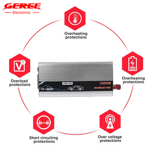 500W/1000W/2000W onduleur de voiture sinusoïdal <span class=keywords><strong>pur</strong></span> <span class=keywords><strong>12V</strong></span> à <span class=keywords><strong>220V</strong></span> DC-AC convertisseur de puissance domestique Module élévateur <span class=keywords><strong>12v</strong></span> <span class=keywords><strong>220v</strong></span> transformateur de tension - Product Image 4