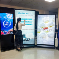 Kiosque interactif à écran tactile infrarouge de 43/50/55/65/75/85/98 pouces, menu numérique Android, écran LCD publicitaire FHD 4k