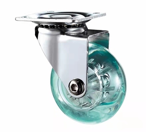 1,5 дюймовые колесики для мебели, Тормозные колеса для спальни, гостиной, отеля, чайной тележки - Product Image 5