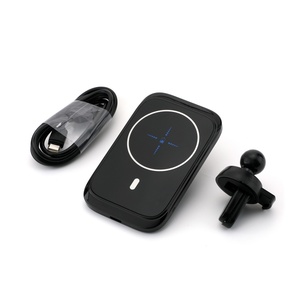 Soporte para teléfono móvil con soporte para coche Cargador de teléfono de carga rápida de 15W Cargador inalámbrico magnético fuerte para iPhone 17 Pro Max 17 Air - Product Image 5