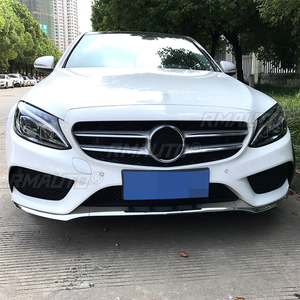 Cache d'aération de pare-chocs avant pour Mercedes Benz Classe C W205 C180 C200 C250 C300 C400 2015 2016 2017 2018 - Accessoire de style automobile - Product Image 6