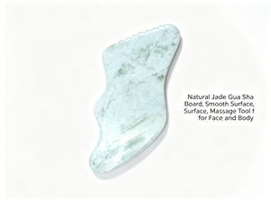 Planche de massage Gua Sha en jade Xiuyan naturel en forme de cœur, personnalisée en gros, pour le soin de la peau et la beauté, outil de massage pour spa et salon - Product Image 2