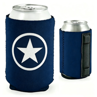 Support magnétique personnalisé pour canette de bière en néoprène, isolant et réfrigérant, idéal pour les fêtes, les activités sportives en extérieur et les barbecues