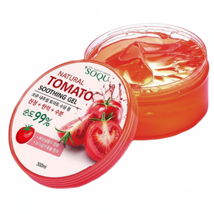SOQU NATURAL <b>TOMATO</b> & ALOE VERA SOOTHING GEL 300ml Face Skin Care Cream K-beauty Korea Cosmetic Made in Korea for All Skin Types - Product Image 2