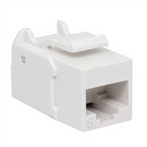 UTP Cat6a Modularer Anschluss US-Typ Frontplatte Keystone-Buchse 19-Zoll-Patchpanel Modularer Anschluss - Product Image 1