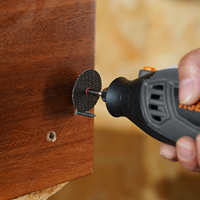 Ensemble d'outils rotatifs KSEIBI 252 - 252 pièces avec mandrin de 1/8 po et tige de 3,2 mm - Couper, meuler, polir et percer sur métal, bois et plastique