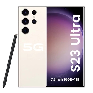 Teléfono Móvil Inteligente Android <span class=keywords><strong>S23</strong></span> <span class=keywords><strong>Ultra</strong></span> con Excelente Relación Calidad-Precio, Teclado Qwerty, 8GB+512GB, CPU Deca Core, Pantalla de 144Hz y Larga Duración de Batería - Product Image 2
