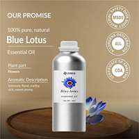 Grosir harga grosir ekstrak bunga Lotus Biru minyak absolut OEM 100% minyak esensial Lotus Biru ramah lingkungan murni