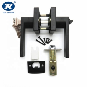 Tay Nắm Cửa Màu Đen Mờ + Tay Nắm Cửa Hình Nấm Bộ Khóa Nội Thất - Product Image 5