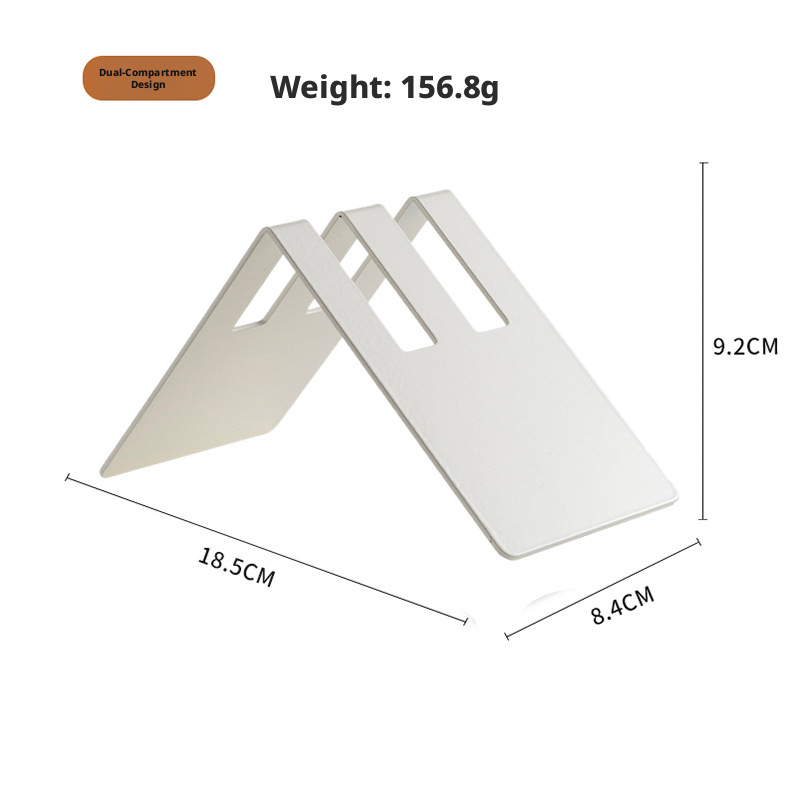 ที่ใส่กระดาษกรอง V60-ช่องคู่-สีขาว